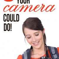 Great photography tips! I had no idea my DSLR had that feature!