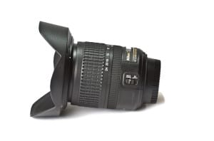 Nikon super wide-angle lens for landscape photography