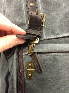 Buckle Snaps - Watch out for leather strap blocking