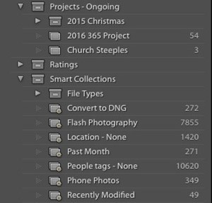 Collections in Lightroom