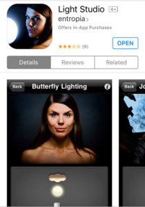 The Light Studio app is a handy guide to lighting styles and setups for photographers.