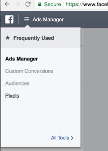Setting up your Facebook Pixel