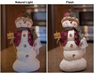 Natural light vs Flash